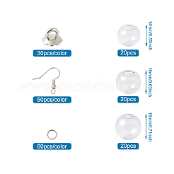 Fai da te orecchini pendenti&nbsp;DIY-TA0002-76