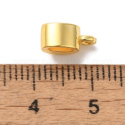 Colonne laiton micro pavé zircone cubique tube bails&nbsp;KK-C072-05G-G