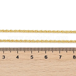 Halskette aus Messingseilketten für Frauen&nbsp;NJEW-P265-16G