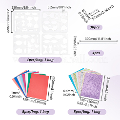 DIY-Sets zur Herstellung von Haarspangen aus Eisen mit Krokodilklemmen&nbsp;DIY-PH0030-75