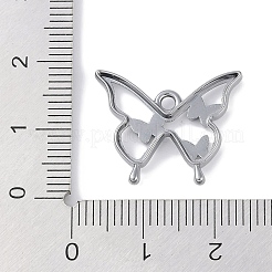 Crémaillère placage pendentifs en émail d'alliage&nbsp;PALLOY-F018-15B-02