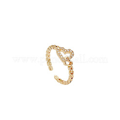 Messing-Strass-Manschettenringe für Damen&nbsp;FS-WGA0699-01