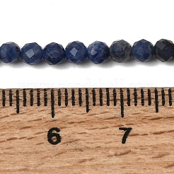 Chapelets de perles en sodalite naturelle&nbsp;G-L653-B02-3mm-03