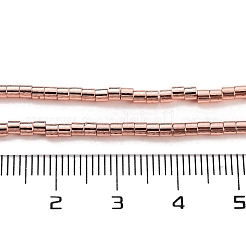 Perline di ematite non magnetici fili sintetici&nbsp;G-P545-M01-01D