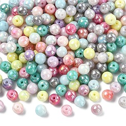 240 pièces 8 couleurs galvanoplastie perles de verre opaques brins&nbsp;EGLA-YW0005-73