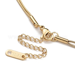 Bracelets à chaînes multibrins en acier inoxydable 201&nbsp;BJEW-H618-20G