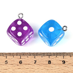 Pendenti in smalto acrilico trasparente&nbsp;TACR-T028-54