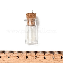 Halloween-Anhänger aus Glas-Wunschflaschen&nbsp;LS-IFIN-P041-02P-01