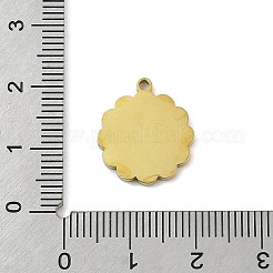 Ciondoli in acciaio inox smaltato 304&nbsp;STAS-U039-04G