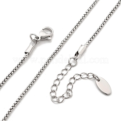 Colliers à chaîne en laiton de 1.5 mm&nbsp;KK-K398-29P