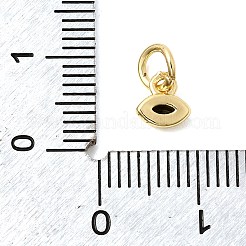 Breloques en laiton avec zircone cubique&nbsp;KK-G554-02F-05