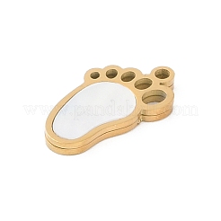 Pendentifs en acier inoxydable 304 avec placage ionique (IP)&nbsp;STAS-S136-04G-01