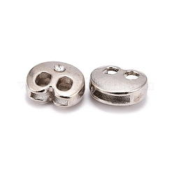 Abalorios de letra para reloj y pulsera&nbsp;X-ALRI-O012-B-NR