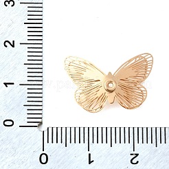 Messing Filigrane Anhänger&nbsp;KK-C167-02G