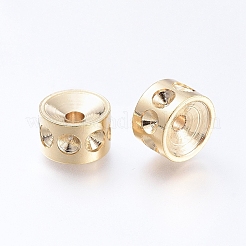 Perline in acciaio inossidabile 304 con strass&nbsp;LS-STAS-E474-53D-G