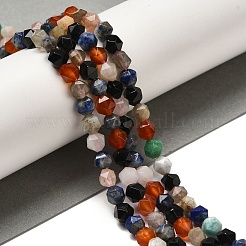 Natürliche Perlenstränge aus Karneol/Lapislazuli/Labradorit/Amazonit/Apatit&nbsp;G-K382-A01-01
