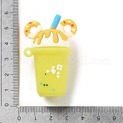 Große Anhänger aus undurchsichtigem PVC-Kunststoff&nbsp;KY-D022-05B