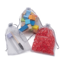 Organza-Geschenktüten mit Kordelzug&nbsp;OP-R016-17x23cm-05