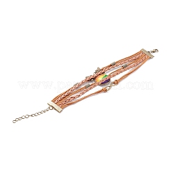 Regenbogen-Pride-Armband&nbsp;LS-BJEW-F426-01H