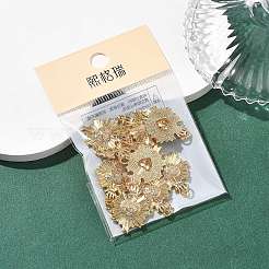 Ciondoli Shegrace in ottone con micro pavé di zirconi cubici trasparenti&nbsp;XGRQ2C465-405G