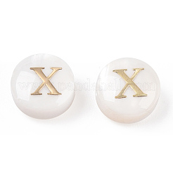 Perles de coquillages naturels d'eau douce&nbsp;SHEL-N036-01X