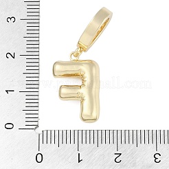 Messing micro pave klare zirkonia anhänger&nbsp;KK-M289-01F-G
