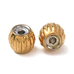 Cuentas espaciadoras de acero inoxidable 304&nbsp;STAS-L318-09G-04