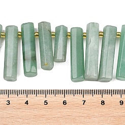 Natürlichen grünen Aventurin Perlen Stränge&nbsp;G-F829-A09-01