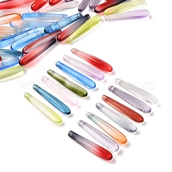 50 Stück handgefertigte Bunte Malerei-Anhänger zum Selbermachen.&nbsp;LAMP-FS0001-21