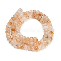 Fili di perle di citrino naturale riscaldate&nbsp;GG-CBA41EF-A01-6x4mm