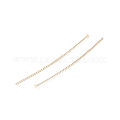 Pasadores de cabeza plana de latón&nbsp;KK-WH0058-03D-G02