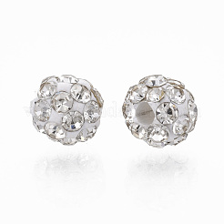 Polymer Ton Strass Perlen&nbsp;RB-S055-42