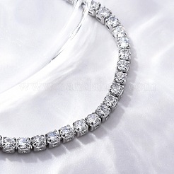 Bracelets de tennis bolo en laiton avec oxyde de zirconium&nbsp;BJEW-P232-01P-03