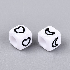 Opake Legierung Perlen&nbsp;SACR-Q001-09B