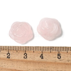 Natürlicher Rosenquarz geschnitzte Cabochons&nbsp;G-C185-01B-01