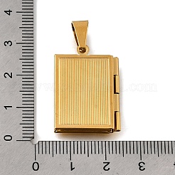 Medaillonanhänger aus 316 Edelstahl&nbsp;STAS-G146-25G