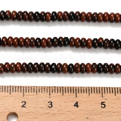 Natur Mahagoni Obsidian Perlen Stränge&nbsp;G-Z110-B28-2x4mm