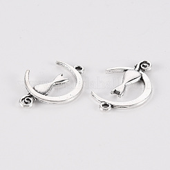 Pendentifs en alliage de style tibétain&nbsp;TIBE-N010-45AS-RS