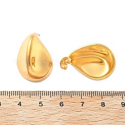 Boucles d'oreilles à tige en acier inoxydable 304&nbsp;EJEW-D319-09A-G