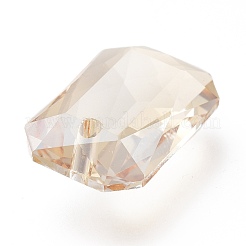 Pendentifs en verre avec strass&nbsp;RGLA-A024-J01-001GS