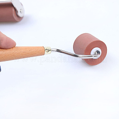 Brayer-Walze aus Holz&nbsp;DRAW-PW0001-359A-01
