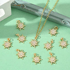 Colgantes de latón con circonitas cúbicas transparentes de Shegrace&nbsp;XGRQ3K123-534G