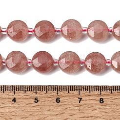Natürlichen Erdbeere Quarzperlen Stränge&nbsp;G-D105-A11