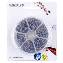 1 boîte fer plaqué saut anneaux 4mm à 10mm de diamètre bronze antique pour la fabrication de bijoux&nbsp;IFIN-PH0001-06AB-NF