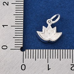 925 Lotusanhänger aus Sterlingsilber&nbsp;STER-G045-03S