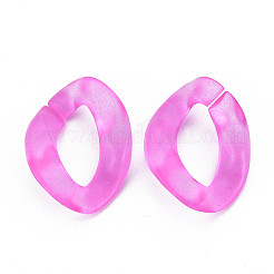 Transparentem Acryl Verknüpfung Ringe&nbsp;OACR-S036-001A-K13