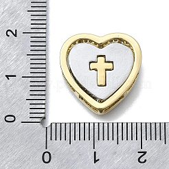 Ensemble de pendentifs en laiton avec micro pavé de zircones cubiques&nbsp;KK-V010-08GP-02