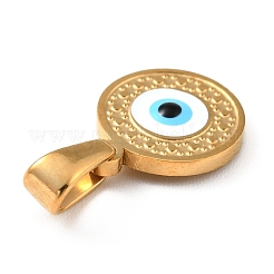 Ciondoli in acciaio inossidabile 304 con placcatura sotto vuoto pvd e smalto&nbsp;STAS-D182-06G