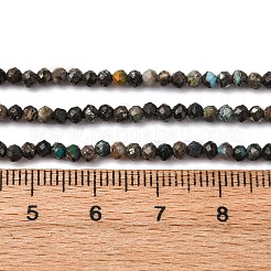 Natürliche afrikanische türkis (jasper) perlen stränge&nbsp;LS-G-RM2025-A25-3mm