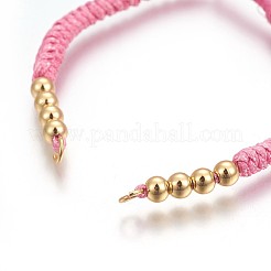 Fabrication de bracelets de perles tressées en nylon&nbsp;BJEW-F360-F